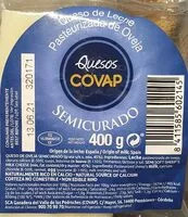 Mängden socker i Queso Covap Semicurado