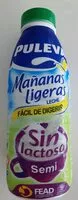 Mängden socker i Mañanas ligeras leche sin lactosa semidesnatada