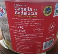 Mängden socker i Filetes de caballa en aceite de girasol