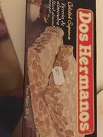 Mängden socker i Turron de almendra duro