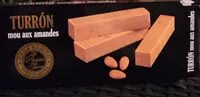 Mängden socker i Turrón