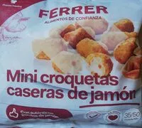 Mängden socker i Croqueta de jamon