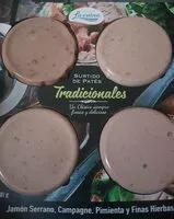 Mängden socker i Surtido de patés