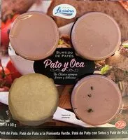 Mängden socker i Surtido de Patés - Pato y Oca