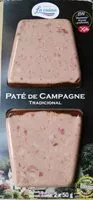 Mängden socker i Paté de Campagne tradicional