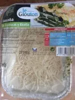 Mängden socker i Lasaña de espinacas y ricotta