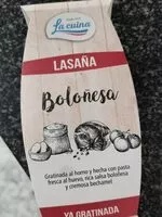 Mängden socker i Lasaña Boloñesa