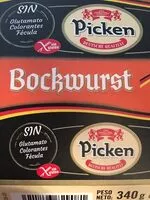 Mängden socker i salchichas Bockwurst