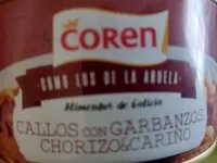 Mängden socker i Callos con garbanzos, chorizo y cariño