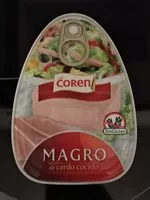 Mängden socker i Magro de cerdo cocido