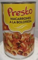Mängden socker i Macarrones a la boloñesa
