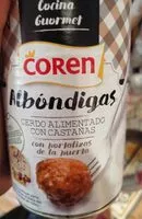Mängden socker i Albóndigas cerdo de castaña