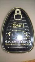 Mängden socker i Magro de cerdo ibérico cocido