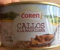 Mängden socker i Callos a la madrileña