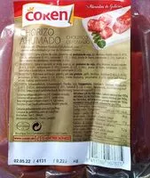 Mängden socker i Chorizo ahumado