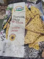 Mängden socker i Tortilla chip y chia