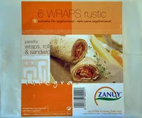 Mängden socker i Wraps
