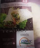 Mängden socker i Wraps de semillas