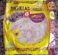 Mängden socker i Tortillas (whole wheat)