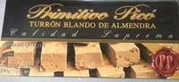 Mängden socker i Turron blanco de almendra