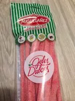 Mängden socker i Geles dulces