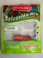 Mängden socker i Geles seleccion mix