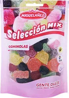 Mängden socker i Selección mix de gominolas