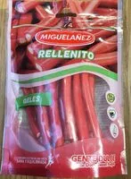 Mängden socker i Rellenito