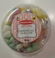 Mängden socker i Caramelos clásicos