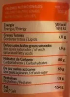 Mängden socker i Ladrillo pica