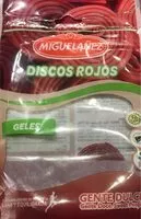 Mängden socker i Discos Rojos