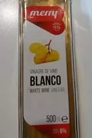 Mängden socker i Vinagre de vino blanco