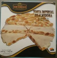 Mängden socker i Torta imperial de almendra ( nouga )