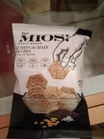 Mängden socker i MIOS! Chips de maíz y chía