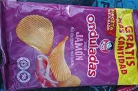 Mängden socker i Patatas onduladas sabor Jamon