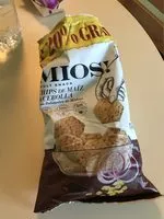 Mängden socker i Mios! chips de maíz y cebolla con sal marina sin gluten