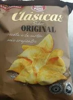 Mängden socker i Patatas fritas clasicas