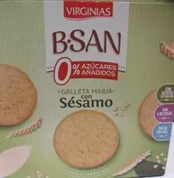 Mängden socker i Galleta María con sésamo