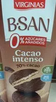 Mängden socker i B-SAN cacao intenso