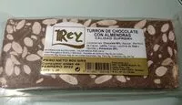 Mängden socker i Turrón de chocolate con almendras