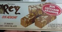 Mängden socker i Turrón de chocolate sin azúcares añadidos