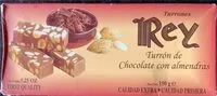 Mängden socker i Turron de Chocolate con Almendras