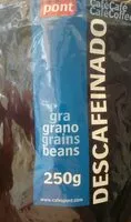 Mängden socker i Cafe descafeinado Pont