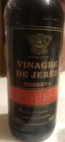 Mängden socker i Vinagre de Jerez