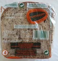 Mängden socker i Pan integral con linaza