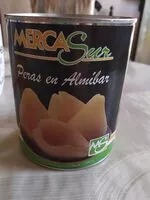 Mängden socker i Peras en Almibar