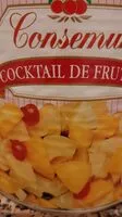 Mängden socker i Cocktail de frutas