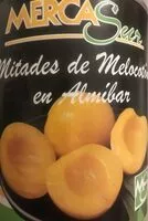 Mängden socker i Mitades de melocoton en almibar