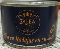 Mängden socker i Piña en Rodajas en su Jugo