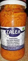 Mängden socker i Zanahorias rallada